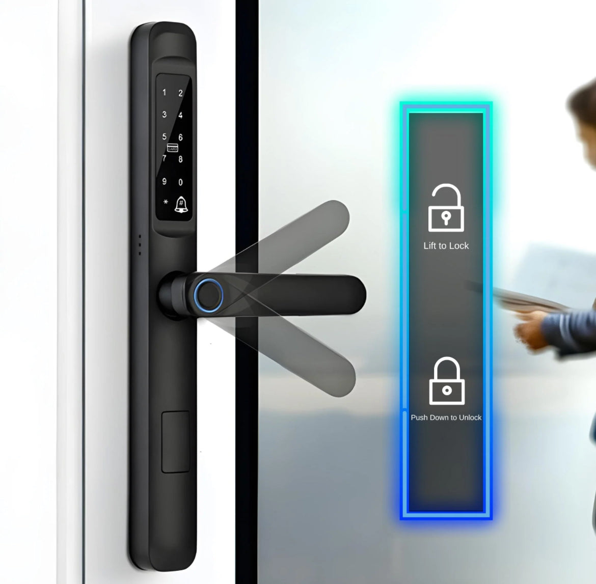 Smart Secure Slim Door Lock - The smarter way to protect your home